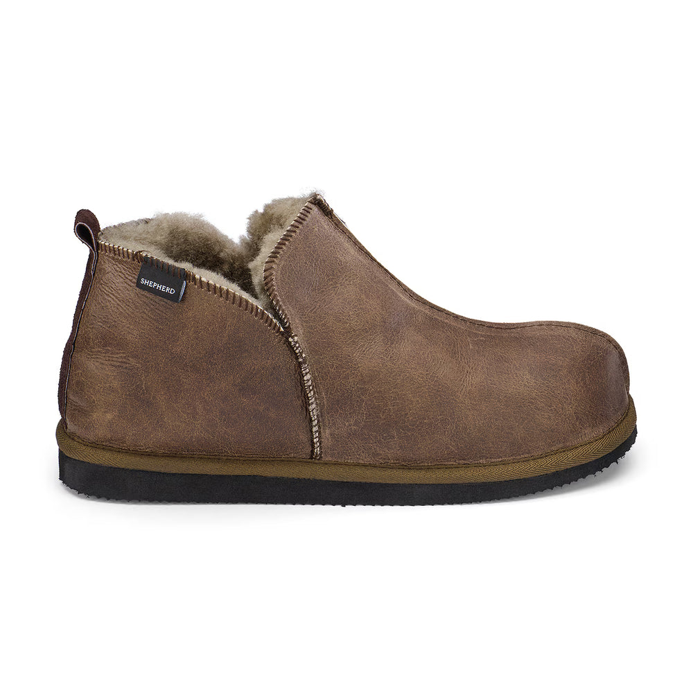 Anton tøfler - Stone oiled antique