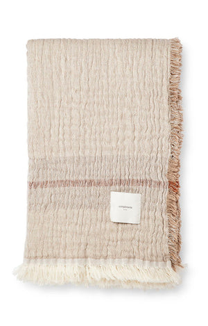Compliments Loire Plaid 130x180 cm - Sand