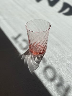 Concave Glass - 2 pk - Rose