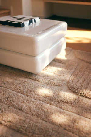 HK Living Tufted rug limestone