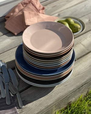 Memphis frokosttallerken - Dusty Blue