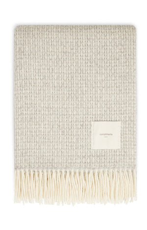 Compliments Nest Plaid 140x200 cm - Grey