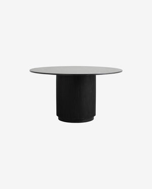 Nordal Erie Rundt Spisebord - Black Marble Top