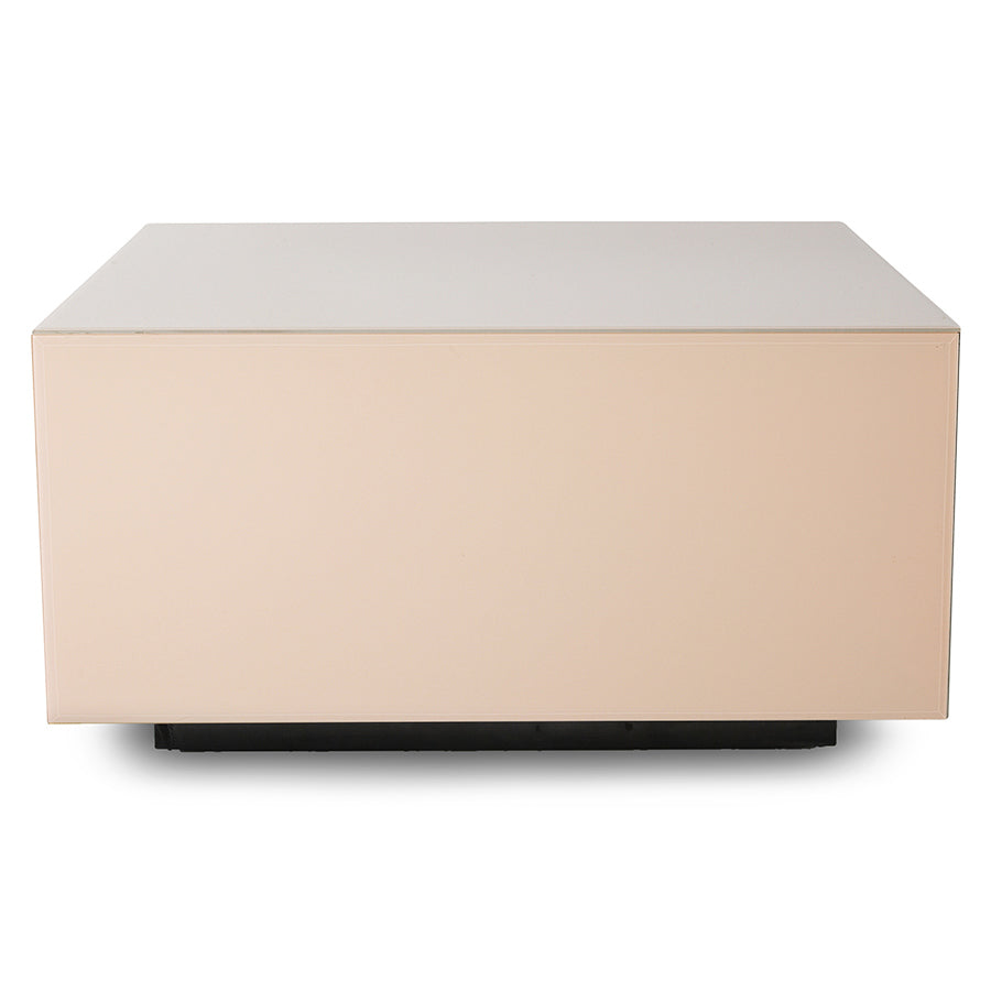 HK Living Mirror block table nude L