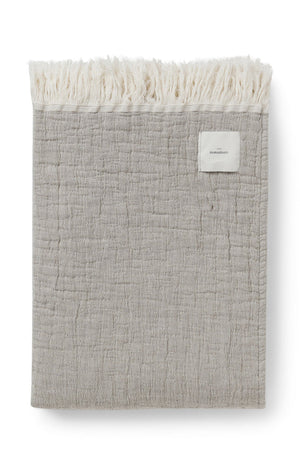 Compliments River Plaid 130x200 cm - Sand/Cream