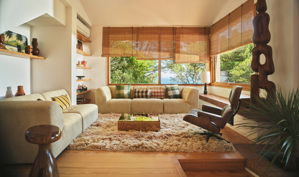 HK Living Mirror block coffee table