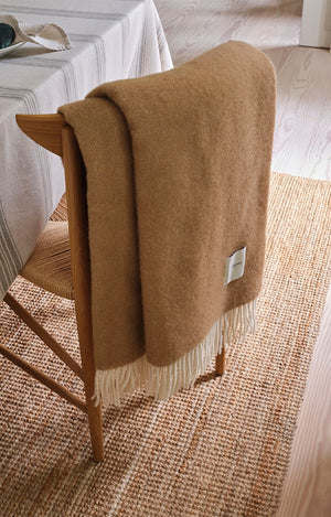 Compliments Duo Plaid 140x200 cm - Camel