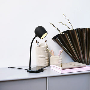 Ellie lampe m/høyttaler og lader