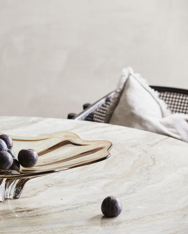 Nordal Erie Spisebord - Ivory Nature Marble