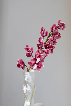 Bloom Objects Artificial Lifelike CymbidiumPink