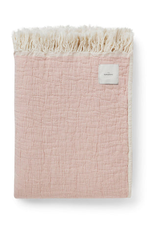 Compliments River Plaid 130x200 cm - Rose/Cream