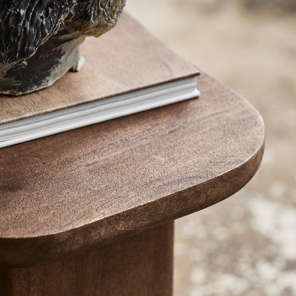 Toke Side Table - Dark Brown