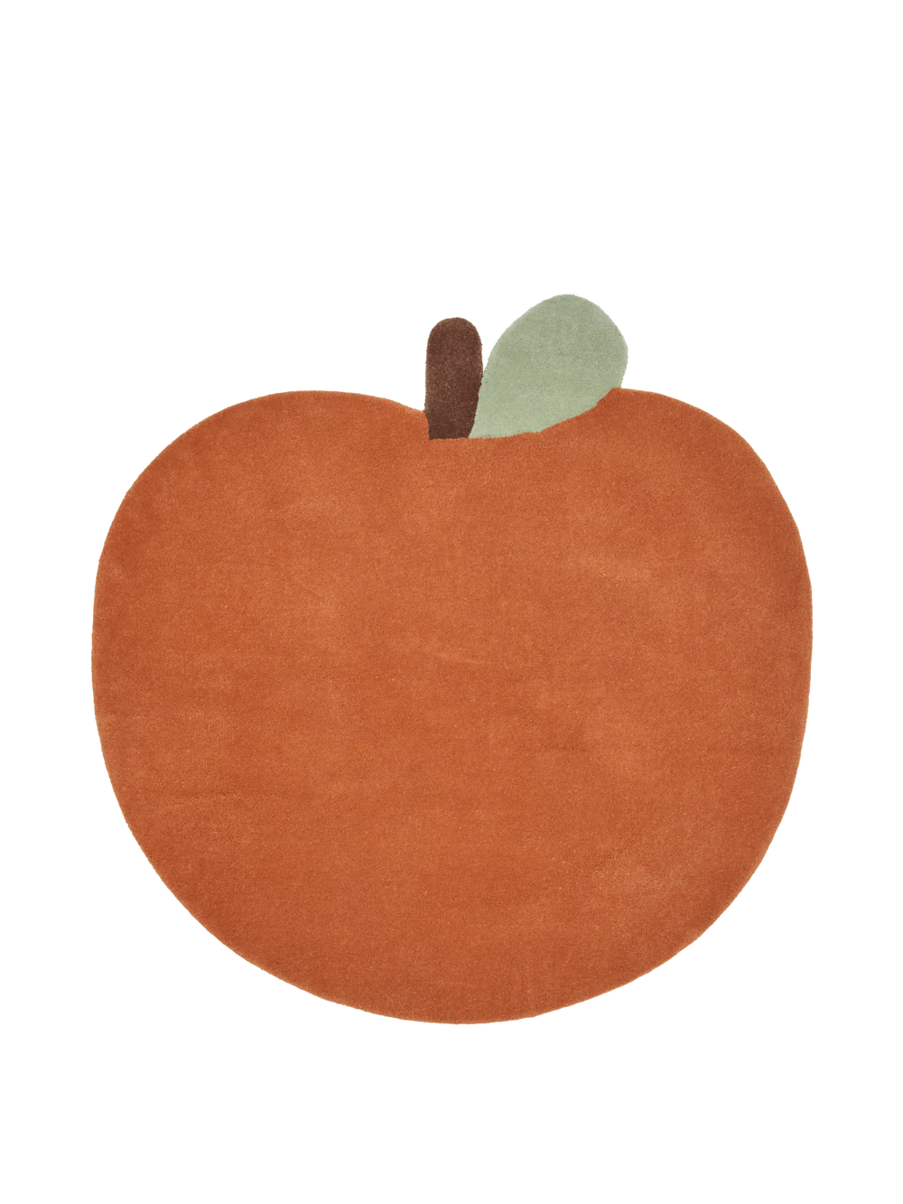 Eple Tuftet Teppe, brown clay