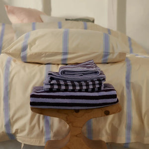 Percale dynetrekk - Ivory, lavender & mint