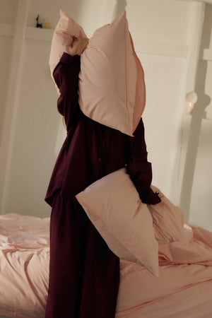 Percale putetrekk - Blush