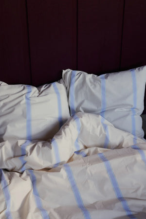 Percale dynetrekk - Ivory, lavender & mint