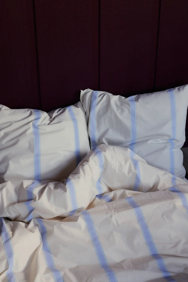 Percale dynetrekk - Ivory, lavender & mint