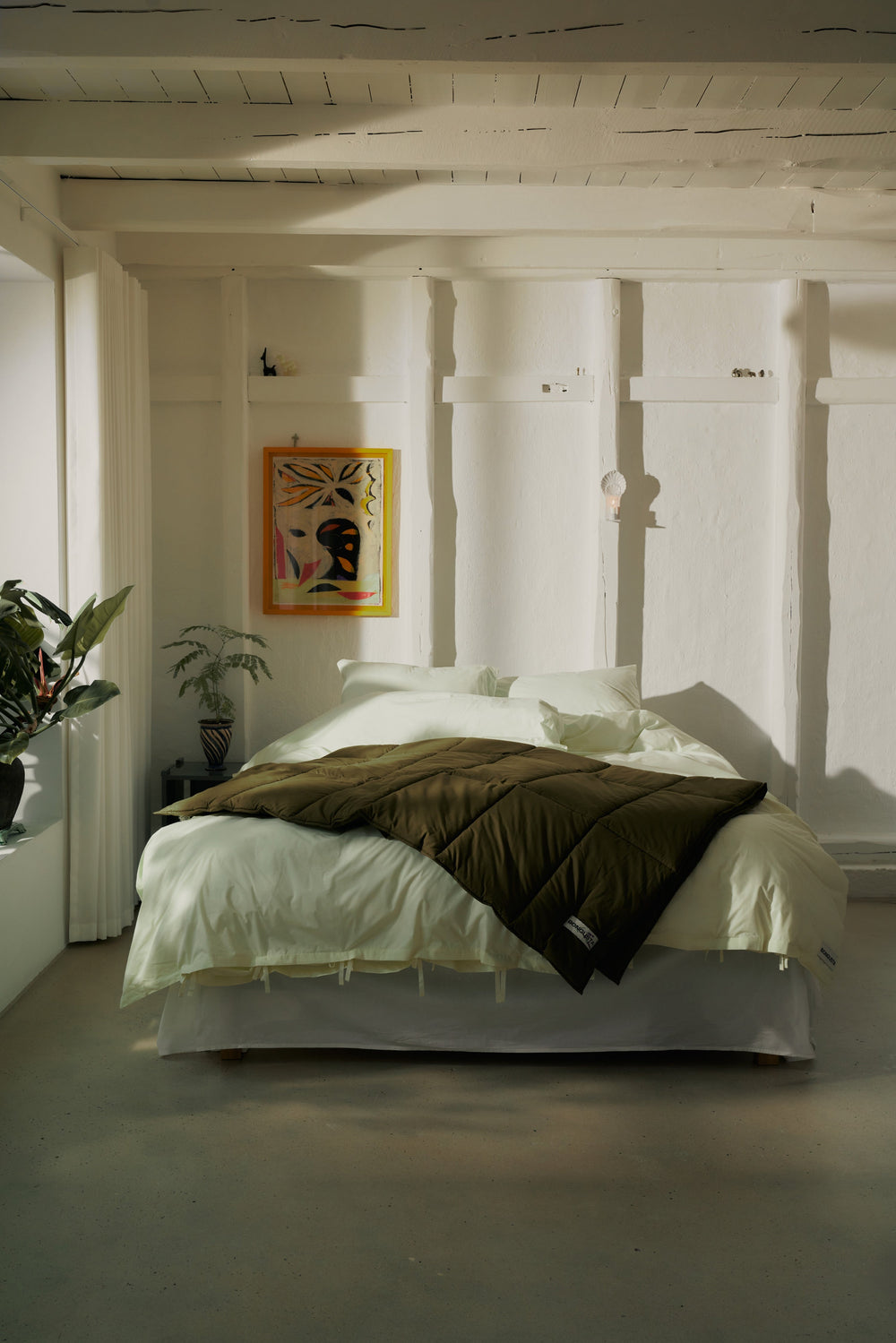 Percale dynetrekk - Lemon sorbet