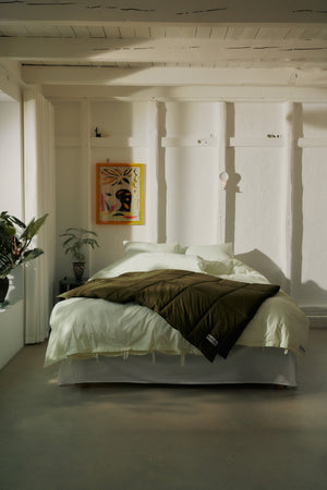 Percale dynetrekk - Lemon sorbet