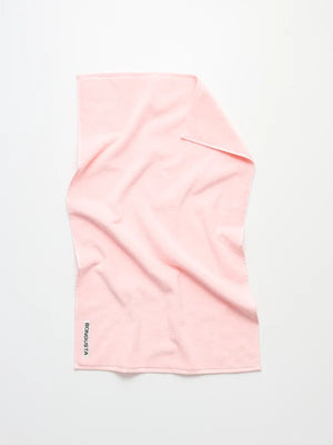 Naram Bath Sheet - Badehåndkle, baby pink & ski patrol