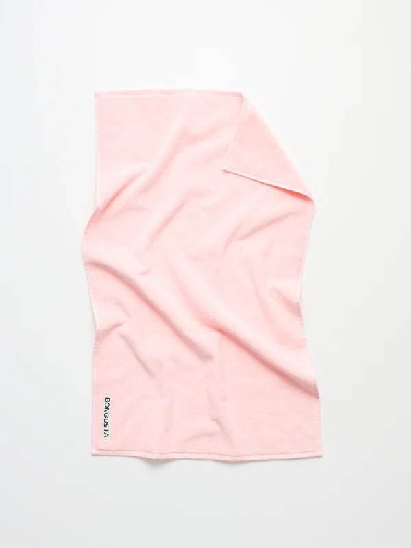 Naram Bath Sheet - Badehåndkle, baby pink & ski patrol