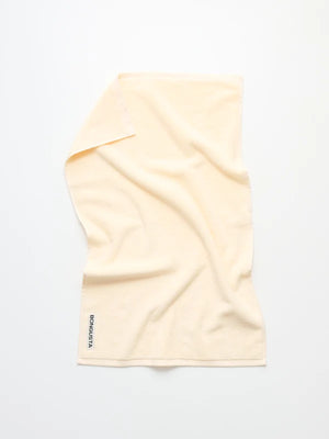 Naram Bath Towel - Bade Håndkle, creme & ink