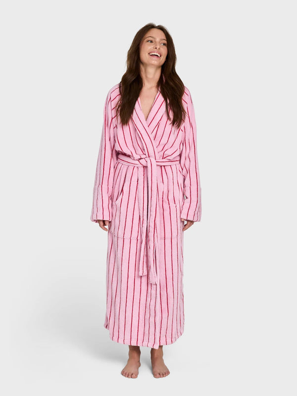 BONGUSTA Naram Bathrobe - Badekåpe, coffee