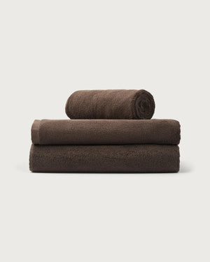 BONGUSTA Naram Hand Towels - Hånd Håndkle, creme & ink