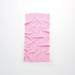 BONGUSTA Naram Bath Towel - Bade Håndkle, baby pink & ski patrol