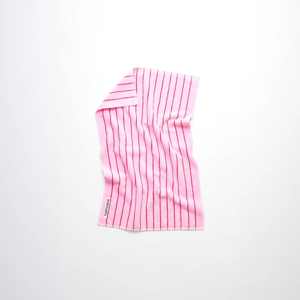 BONGUSTA Naram Hand Towels - Hånd Håndkle, creme & ink