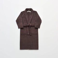 BONGUSTA Naram Bathrobe - Badekåpe, coffee