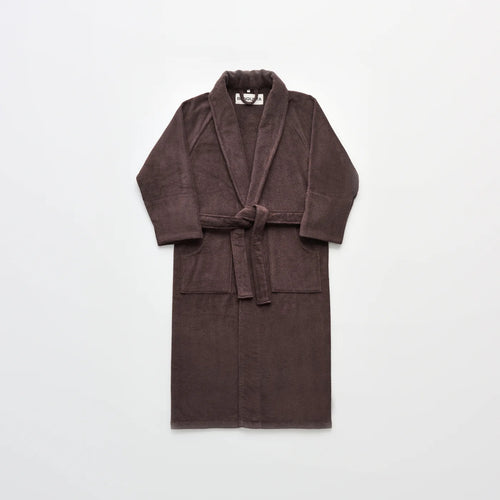 BONGUSTA Naram Bathrobe - Badekåpe, coffee