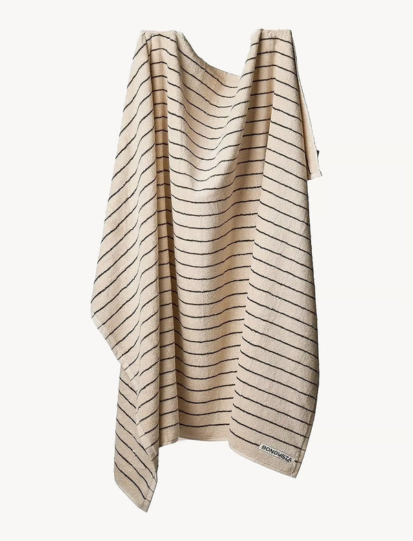 BONGUSTA Naram Bath Sheet - Badehåndkle, baby pink & ski patrol