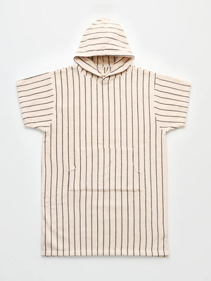 BONGUSTA Naram Poncho, creme & ink