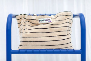 BONGUSTA Weekend Bag, creme & ink