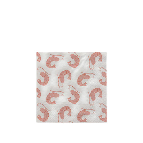 20-pk Papirservietter, Shrimp