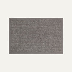 DIXIE Dørmatte Jenny, grey med kant 60x90