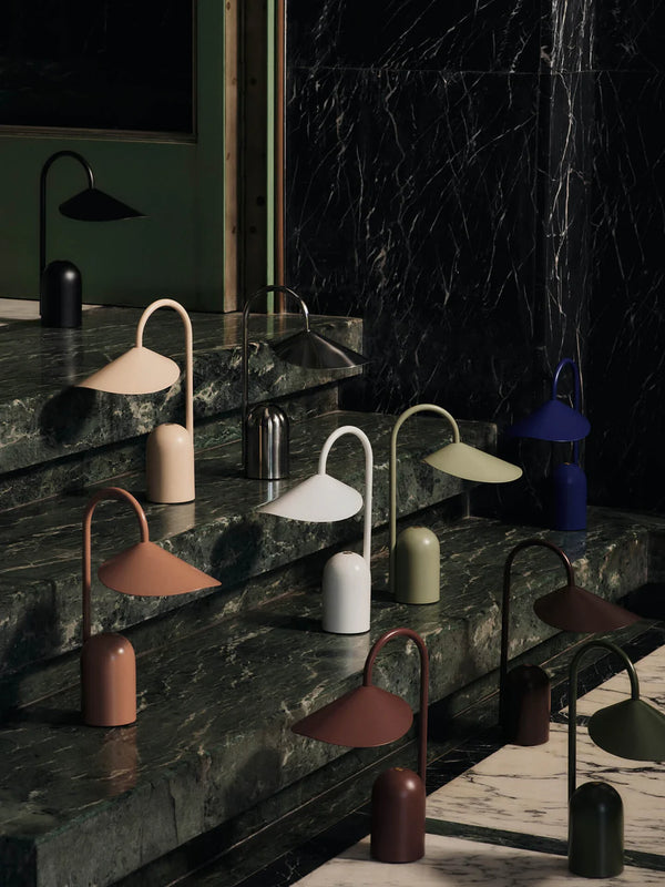 Arum Portable Lampe, chocolate brown