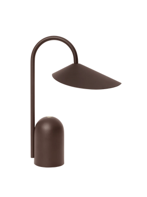 Arum Portable Lampe, chocolate brown