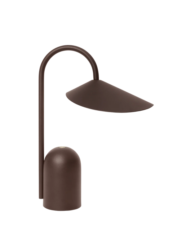 Arum Portable Lampe, stainless steel