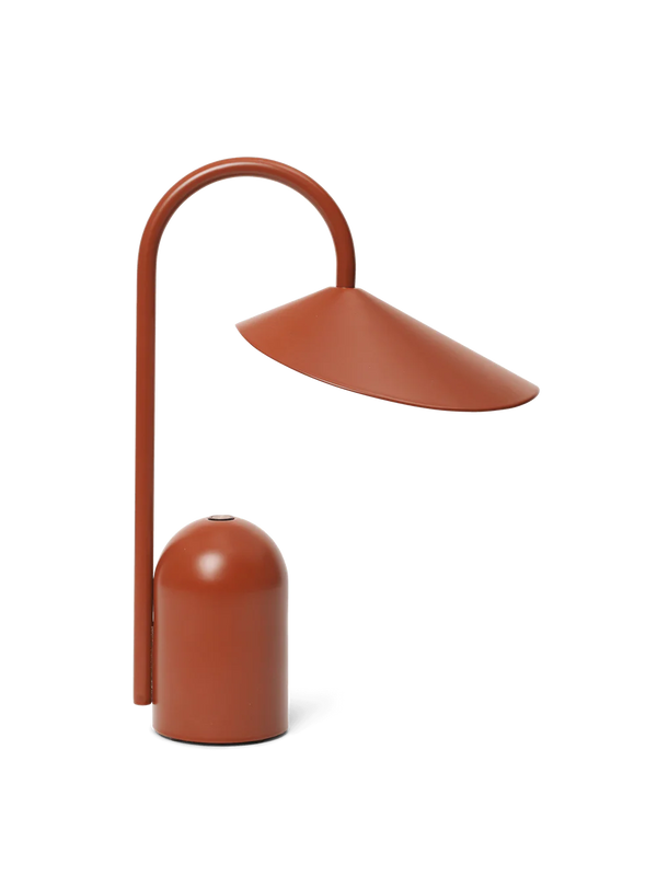 Arum Portable Lampe, chocolate brown