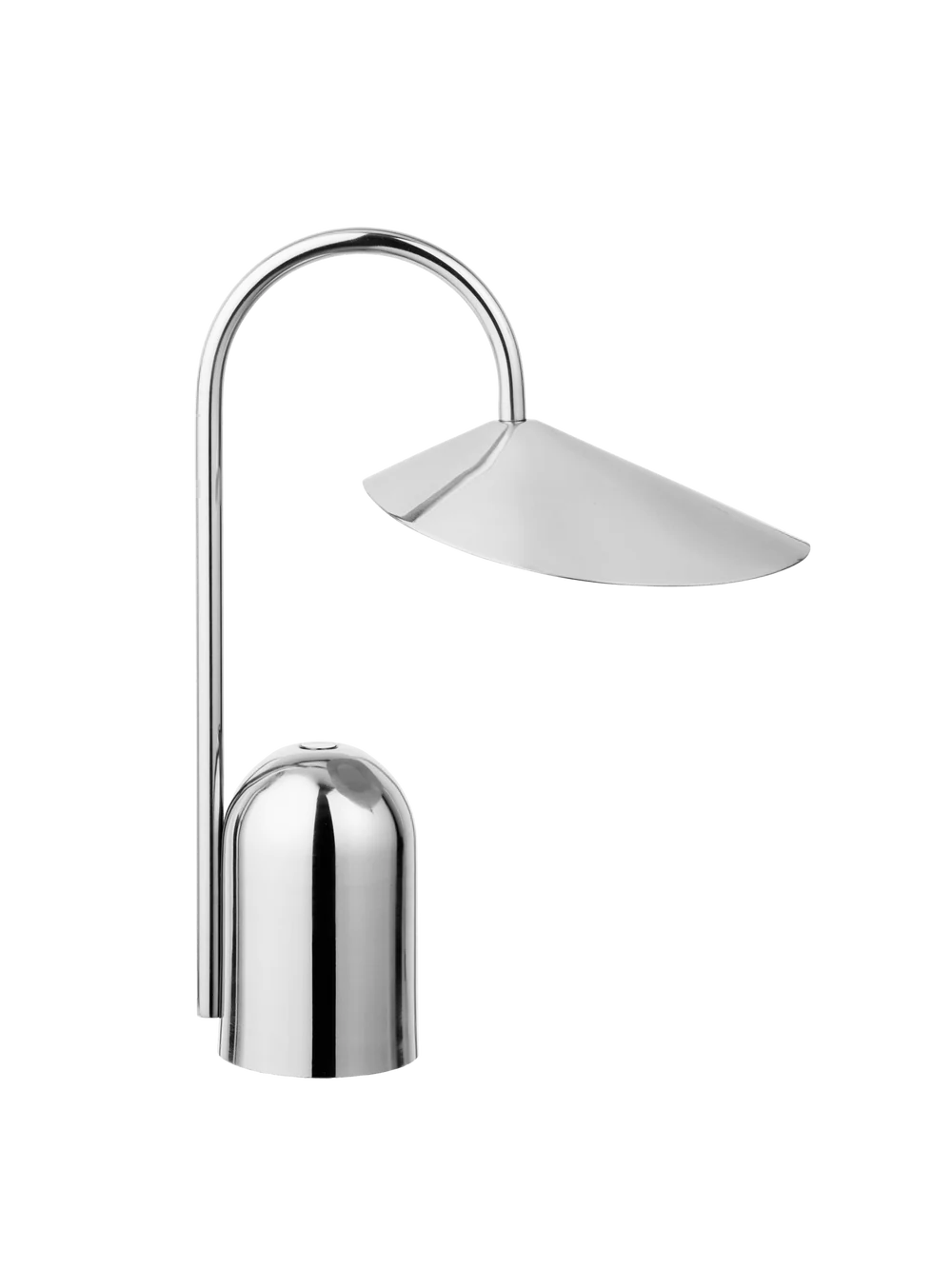 Arum Portable Lampe, stainless steel