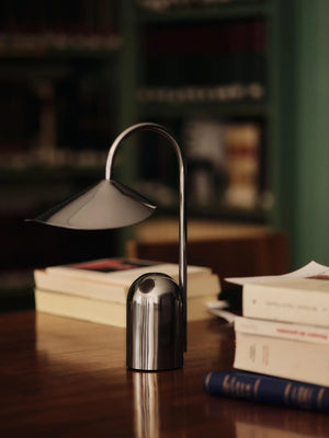 Arum Portable Lampe, chocolate brown