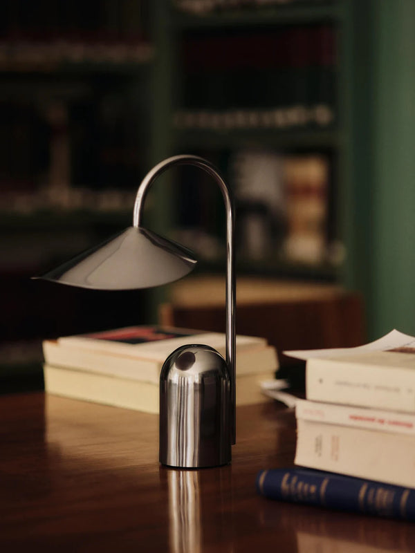 Arum Portable Lampe, chocolate brown