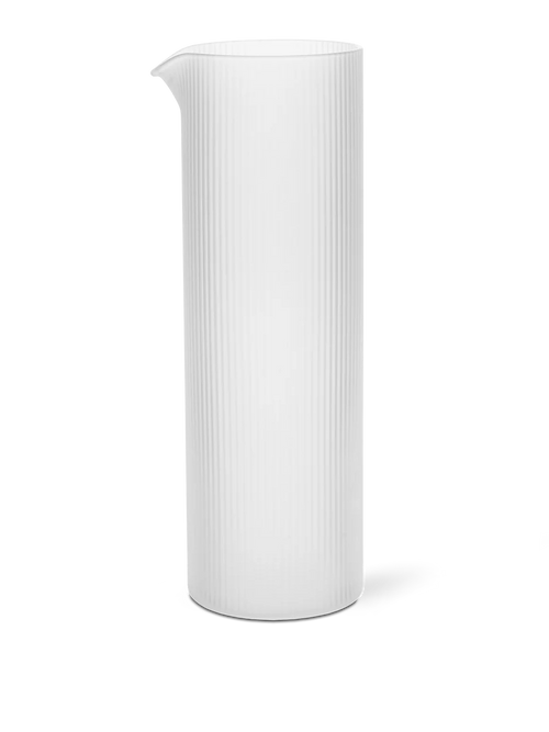 Ripple Water Jug, frosted