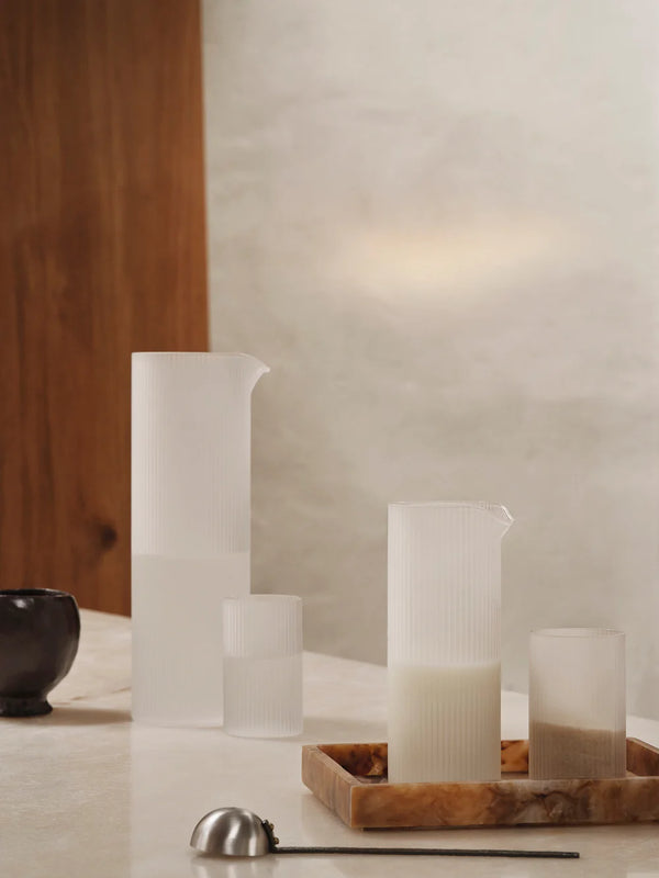 Ripple Water Jug, smoked grey
