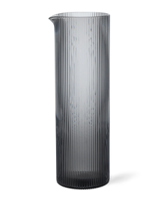 Ripple Water Jug, smoked grey