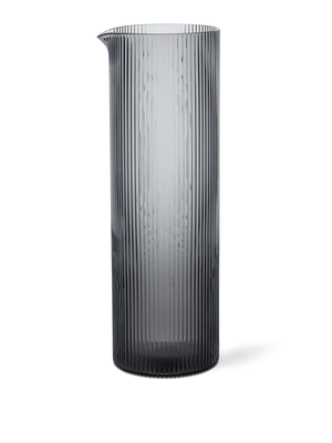 Ripple Water Jug, smoked grey