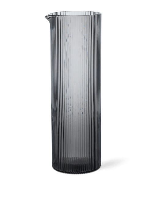 Ripple Water Jug, smoked grey