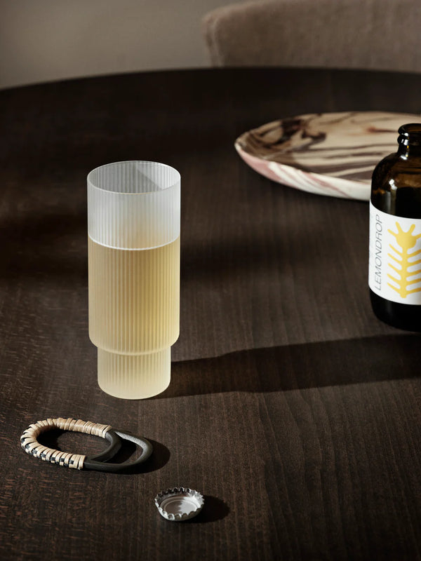 Ripple Long Drink glass 4 stk., clear
